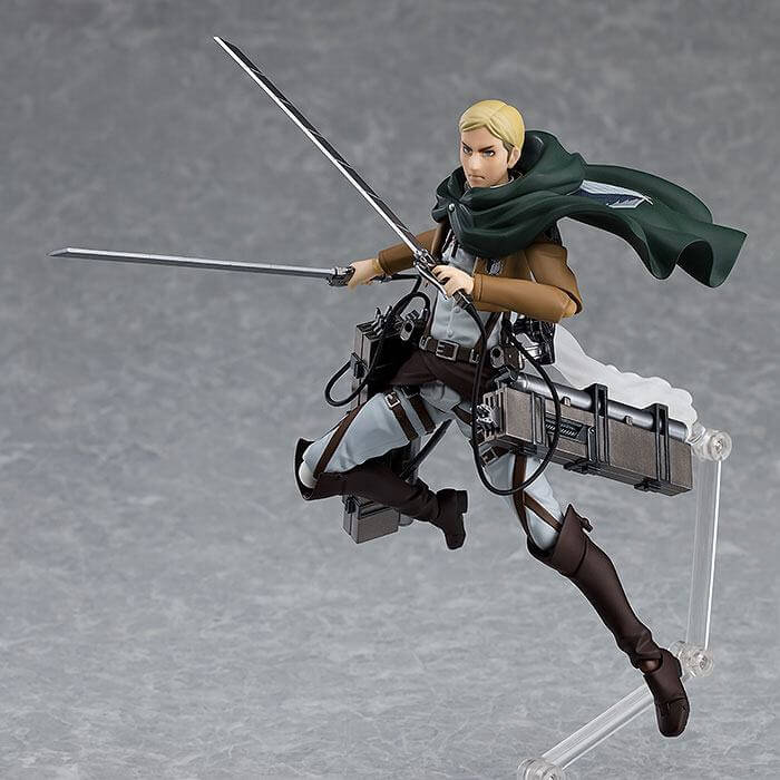 Attack on Titan Figma Action Figure Erwin Smith 15cm - Action Figures - Max Factory - Hobby Figures UK