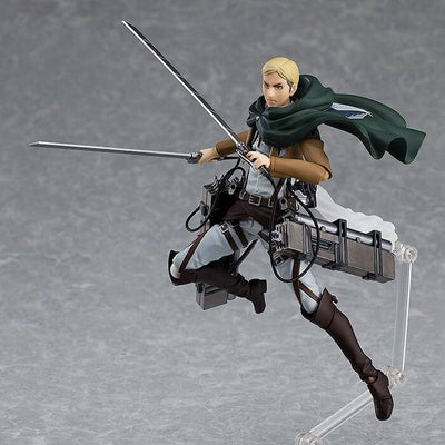 Attack on Titan Figma Action Figure Erwin Smith 15cm - Action Figures - Max Factory - Hobby Figures UK
