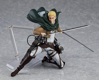 Attack on Titan Figma Action Figure Erwin Smith 15cm - Action Figures - Max Factory - Hobby Figures UK