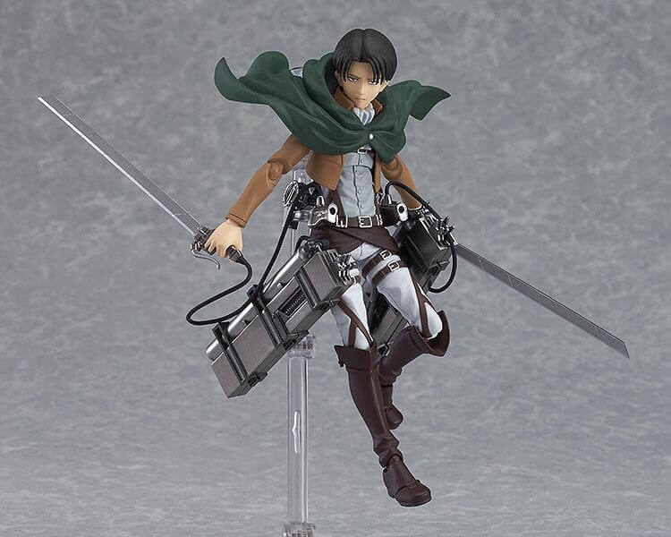 Attack on Titan Figma Action Figure Levi 14cm - Action Figures - Max Factory - Hobby Figures UK