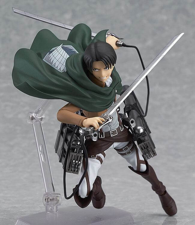 Attack on Titan Figma Action Figure Levi 14cm - Action Figures - Max Factory - Hobby Figures UK