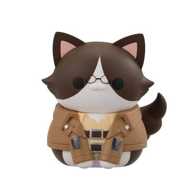 Attack on Titan Mega Cat Project Trading Figure 3cm Gathering Scout Regiment danyan! 8-Set Assortment - Mini Figures - Megahouse - Hobby Figures UK