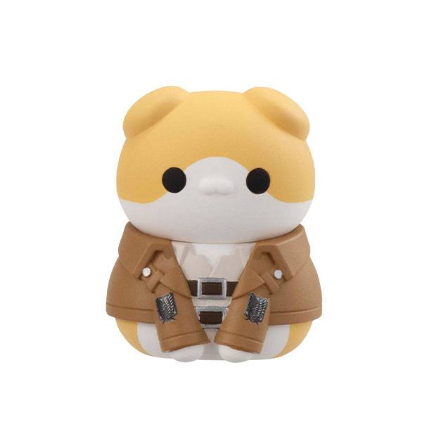 Attack on Titan Mega Cat Project Trading Figure 3cm Gathering Scout Regiment danyan! 8-Set Assortment - Mini Figures - Megahouse - Hobby Figures UK