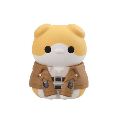 Attack on Titan Mega Cat Project Trading Figure 3cm Gathering Scout Regiment danyan! 8-Set Assortment - Mini Figures - Megahouse - Hobby Figures UK