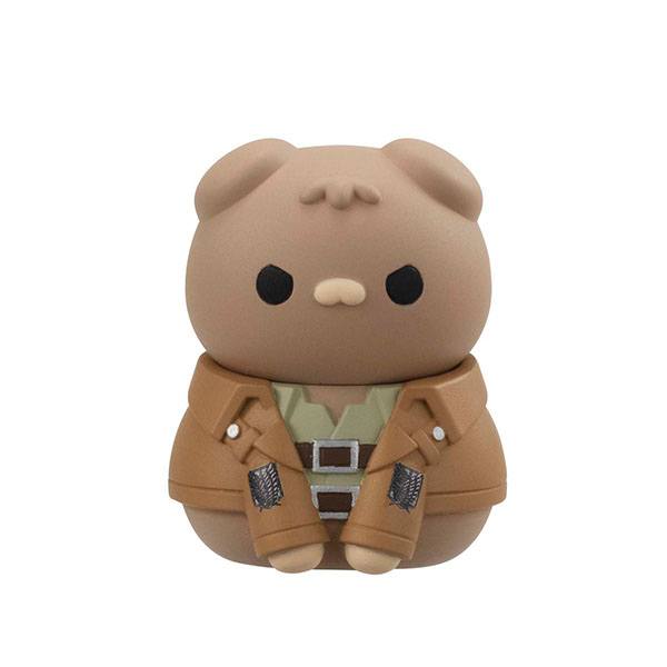 Attack on Titan Mega Cat Project Trading Figure 3cm Gathering Scout Regiment danyan! 8-Set Assortment - Mini Figures - Megahouse - Hobby Figures UK