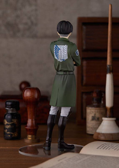 Attack on Titan Pop Up Parade PVC Statue Levi 17cm - Scale Statue - Good Smile Company - Hobby Figures UK