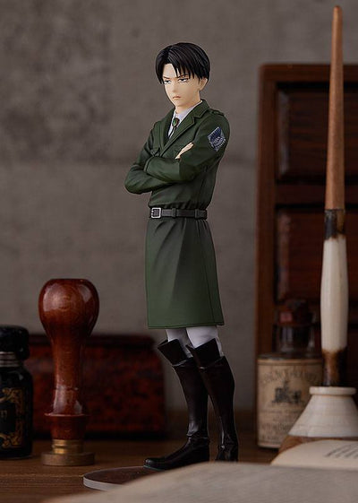 Attack on Titan Pop Up Parade PVC Statue Levi 17cm - Scale Statue - Good Smile Company - Hobby Figures UK
