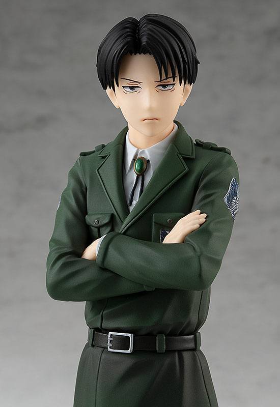 Attack on Titan Pop Up Parade PVC Statue Levi 17cm - Scale Statue - Good Smile Company - Hobby Figures UK