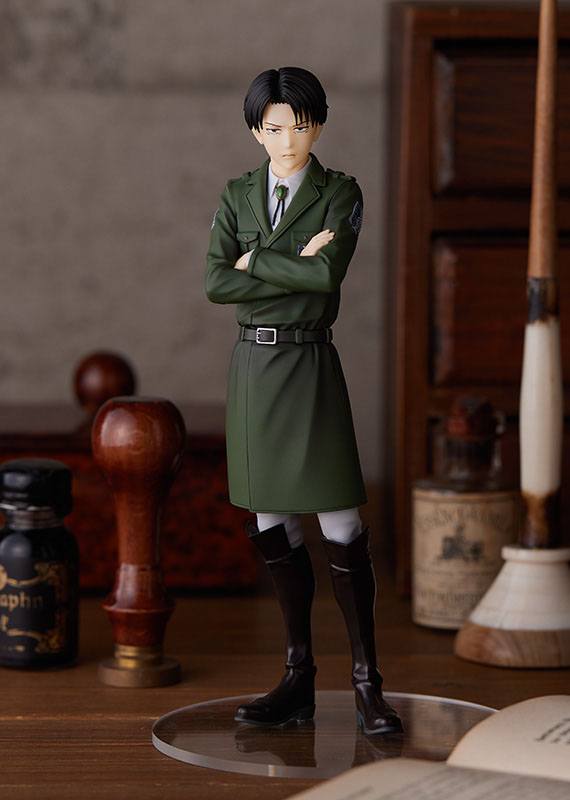 Attack on Titan Pop Up Parade PVC Statue Levi 17cm - Scale Statue - Good Smile Company - Hobby Figures UK