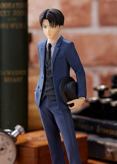 Attack on Titan Pop Up Parade PVC Statue Levi: Suit Ver. 17cm - Scale Statue - Good Smile Company - Hobby Figures UK