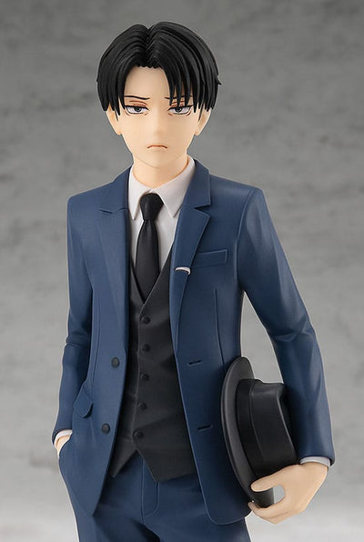 Attack on Titan Pop Up Parade PVC Statue Levi: Suit Ver. 17cm - Scale Statue - Good Smile Company - Hobby Figures UK