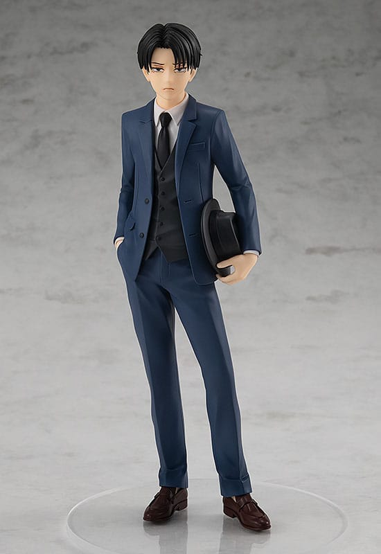 Attack on Titan Pop Up Parade PVC Statue Levi: Suit Ver. 17cm - Scale Statue - Good Smile Company - Hobby Figures UK