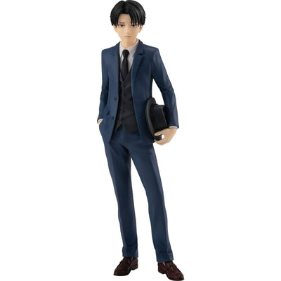 Attack on Titan Pop Up Parade PVC Statue Levi: Suit Ver. 17cm - Scale Statue - Good Smile Company - Hobby Figures UK