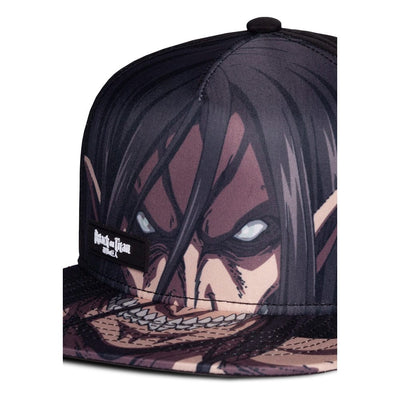 Attack on Titan Snapback Cap Eren Jaeger Titan - Apparel & Accessories - Difuzed - Hobby Figures UK
