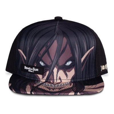 Attack on Titan Snapback Cap Eren Jaeger Titan - Apparel & Accessories - Difuzed - Hobby Figures UK