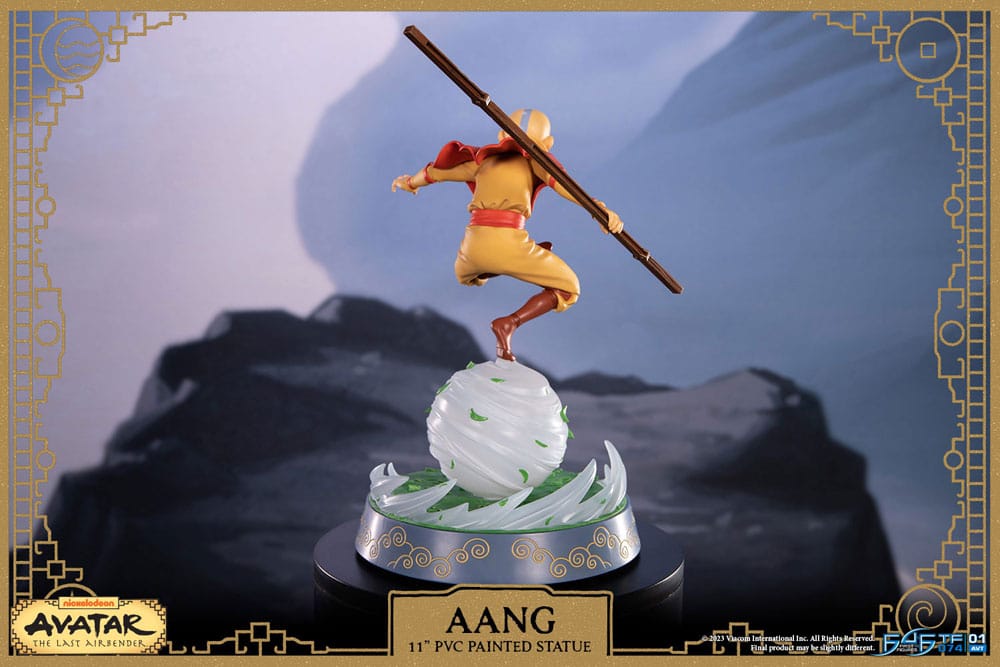 Avatar: The Last Airbender PVC Statue Aang Standard Edition 27cm - Scale Statue - First 4 Figures - Hobby Figures UK