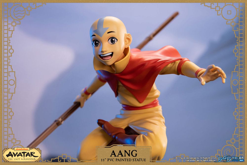 Avatar: The Last Airbender PVC Statue Aang Standard Edition 27cm - Scale Statue - First 4 Figures - Hobby Figures UK