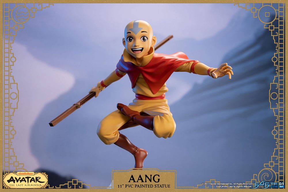 Avatar: The Last Airbender PVC Statue Aang Standard Edition 27cm - Scale Statue - First 4 Figures - Hobby Figures UK