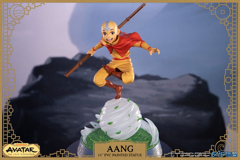 Avatar: The Last Airbender PVC Statue Aang Standard Edition 27cm - Scale Statue - First 4 Figures - Hobby Figures UK
