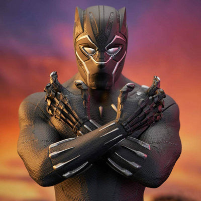 Avengers: Endgame Bust 1/6 Black Panther 15cm - Scale Statue - Gentle Giant - Hobby Figures UK