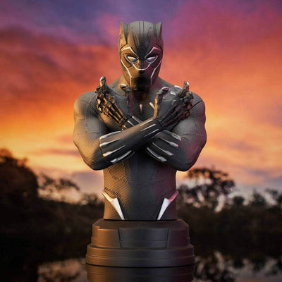 Avengers: Endgame Bust 1/6 Black Panther 15cm - Scale Statue - Gentle Giant - Hobby Figures UK
