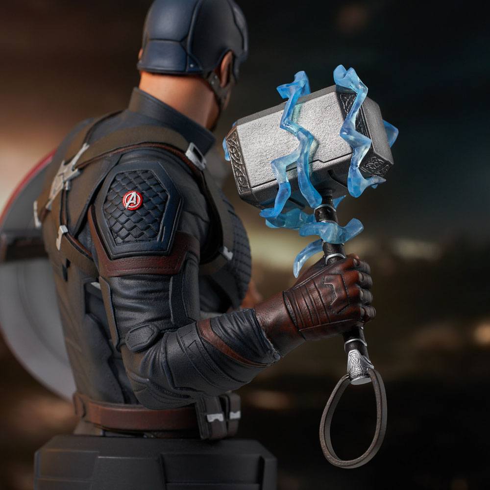 Avengers: Endgame Bust 1/6 Captain America 15cm - Scale Statue - Gentle Giant - Hobby Figures UK