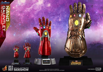 Avengers: Endgame Life-Size Masterpiece Replica 1/1 Nano Gauntlet 52cm - Scale Statue - Hot Toys - Hobby Figures UK
