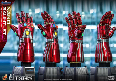 Avengers: Endgame Life-Size Masterpiece Replica 1/1 Nano Gauntlet 52cm - Scale Statue - Hot Toys - Hobby Figures UK
