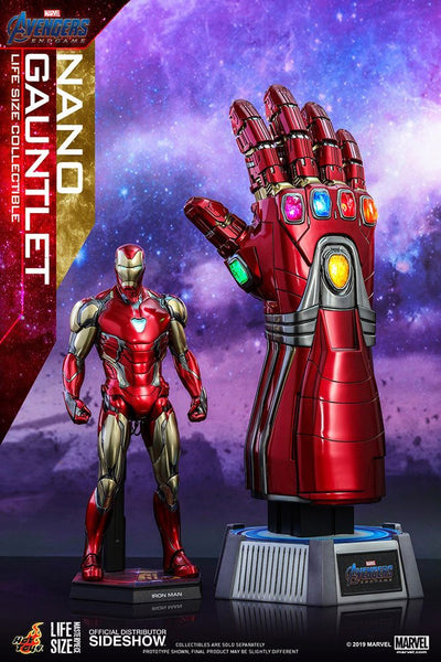 Avengers: Endgame Life-Size Masterpiece Replica 1/1 Nano Gauntlet 52cm - Scale Statue - Hot Toys - Hobby Figures UK