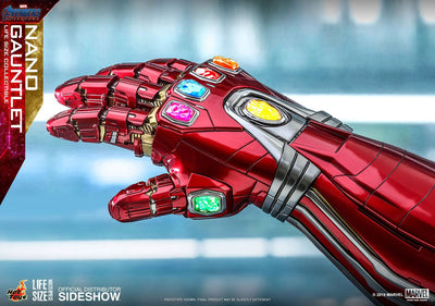 Avengers: Endgame Life-Size Masterpiece Replica 1/1 Nano Gauntlet 52cm - Scale Statue - Hot Toys - Hobby Figures UK
