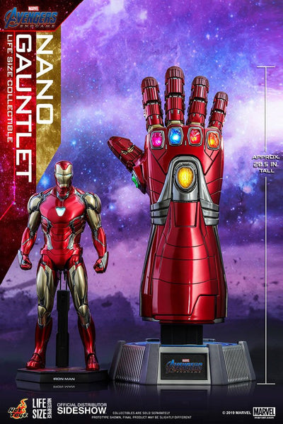 Avengers: Endgame Life-Size Masterpiece Replica 1/1 Nano Gauntlet 52cm - Scale Statue - Hot Toys - Hobby Figures UK