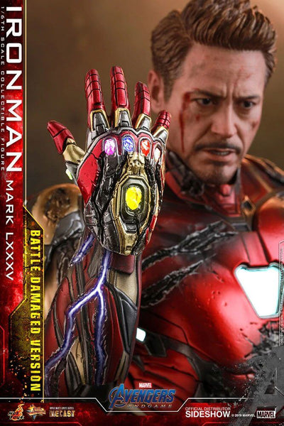 Avengers: Endgame MMS Diecast Action Figure 1/6 Iron Man Mark LXXXV Battle Damaged Ver. 32cm - Action Figures - Hot Toys - Hobby Figures UK