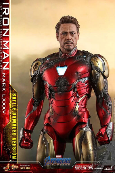 Avengers: Endgame MMS Diecast Action Figure 1/6 Iron Man Mark LXXXV Battle Damaged Ver. 32cm - Action Figures - Hot Toys - Hobby Figures UK