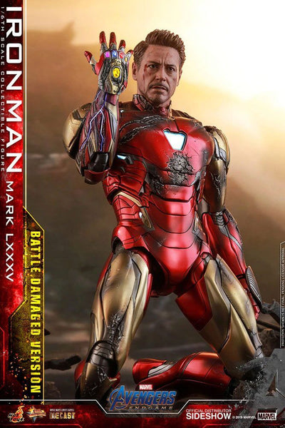 Avengers: Endgame MMS Diecast Action Figure 1/6 Iron Man Mark LXXXV Battle Damaged Ver. 32cm - Action Figures - Hot Toys - Hobby Figures UK