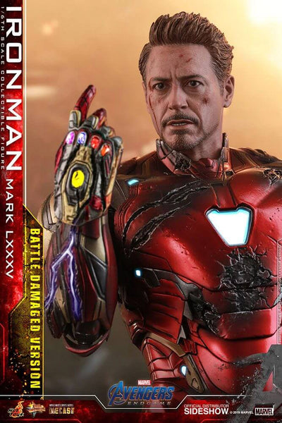 Avengers: Endgame MMS Diecast Action Figure 1/6 Iron Man Mark LXXXV Battle Damaged Ver. 32cm - Action Figures - Hot Toys - Hobby Figures UK