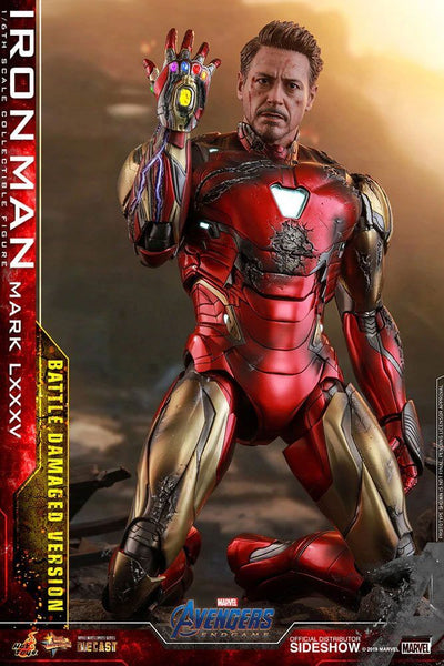 Avengers: Endgame MMS Diecast Action Figure 1/6 Iron Man Mark LXXXV Battle Damaged Ver. 32cm - Action Figures - Hot Toys - Hobby Figures UK