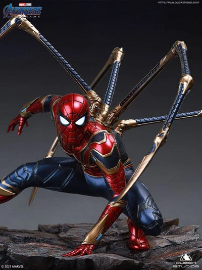 Avengers Endgame Statue 1/4 Iron Spider-Man Premium Version 51cm - Scale Statue - Queen Studios - Hobby Figures UK