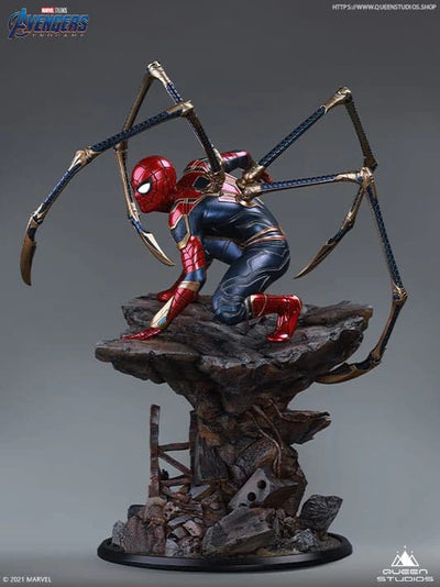 Avengers Endgame Statue 1/4 Iron Spider-Man Premium Version 51cm - Scale Statue - Queen Studios - Hobby Figures UK