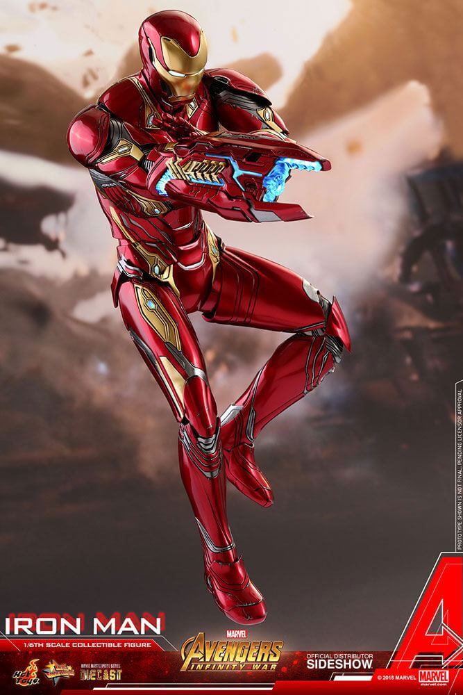 Avengers Infinity War Diecast Movie Masterpiece Action Figure 1/6 Iron Man 32cm - Action Figures - Hot Toys - Hobby Figures UK