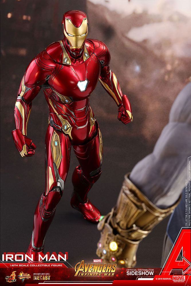 Avengers Infinity War Diecast Movie Masterpiece Action Figure 1/6 Iron Man 32cm - Action Figures - Hot Toys - Hobby Figures UK
