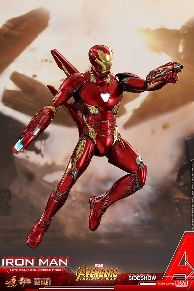 Avengers Infinity War Diecast Movie Masterpiece Action Figure 1/6 Iron Man 32cm - Action Figures - Hot Toys - Hobby Figures UK