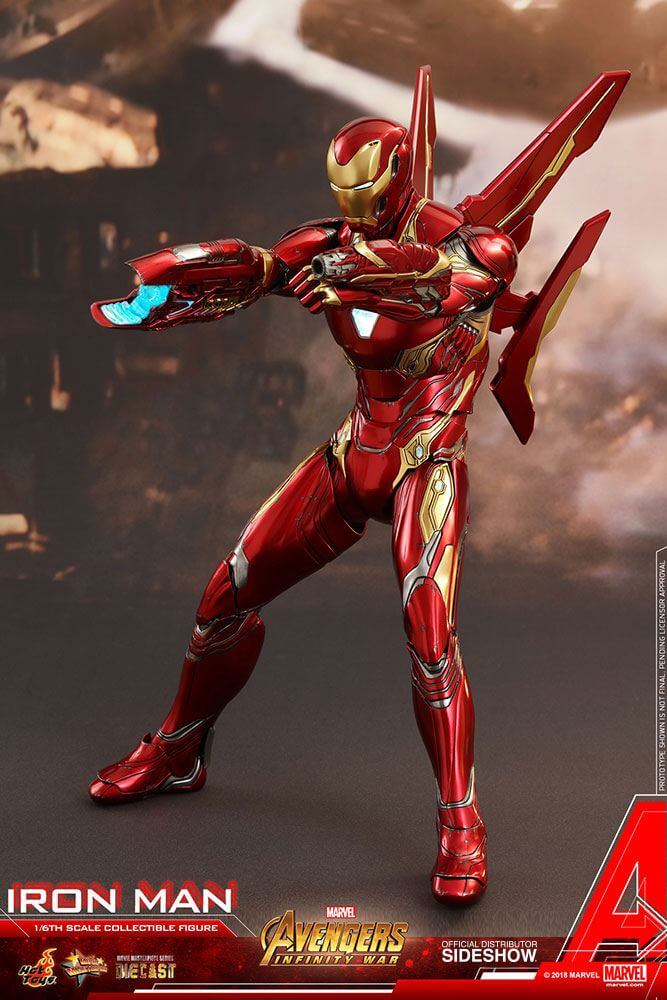 Avengers Infinity War Diecast Movie Masterpiece Action Figure 1/6 Iron Man 32cm - Action Figures - Hot Toys - Hobby Figures UK