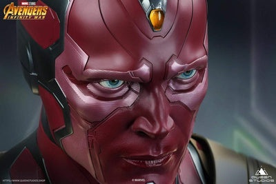 Avengers Infinity War Life-Size Bust Vision 66cm - Scale Statue - Queen Studios - Hobby Figures UK