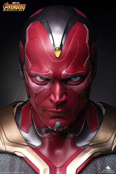 Avengers Infinity War Life-Size Bust Vision 66cm - Scale Statue - Queen Studios - Hobby Figures UK