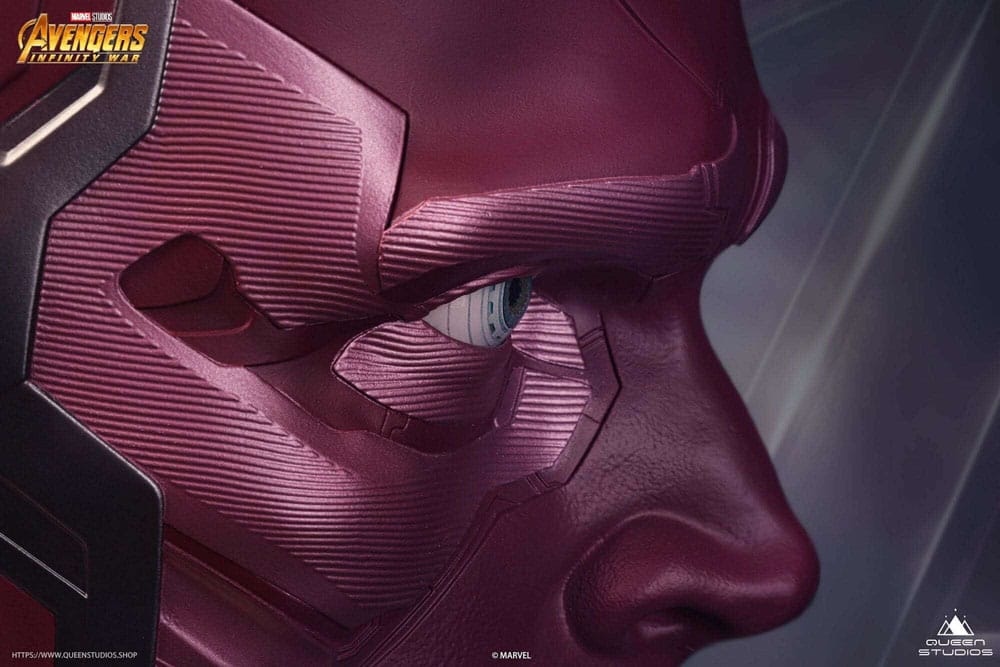 Avengers Infinity War Life-Size Bust Vision 66cm - Scale Statue - Queen Studios - Hobby Figures UK