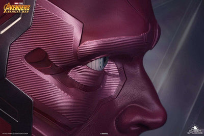 Avengers Infinity War Life-Size Bust Vision 66cm - Scale Statue - Queen Studios - Hobby Figures UK