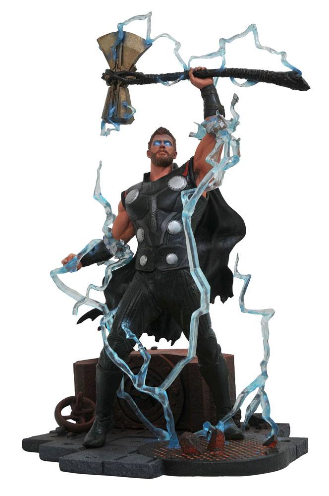Avengers Infinity War Marvel Gallery PVC Statue Thor 23cm - Scale Statue - Diamond Select - Hobby Figures UK