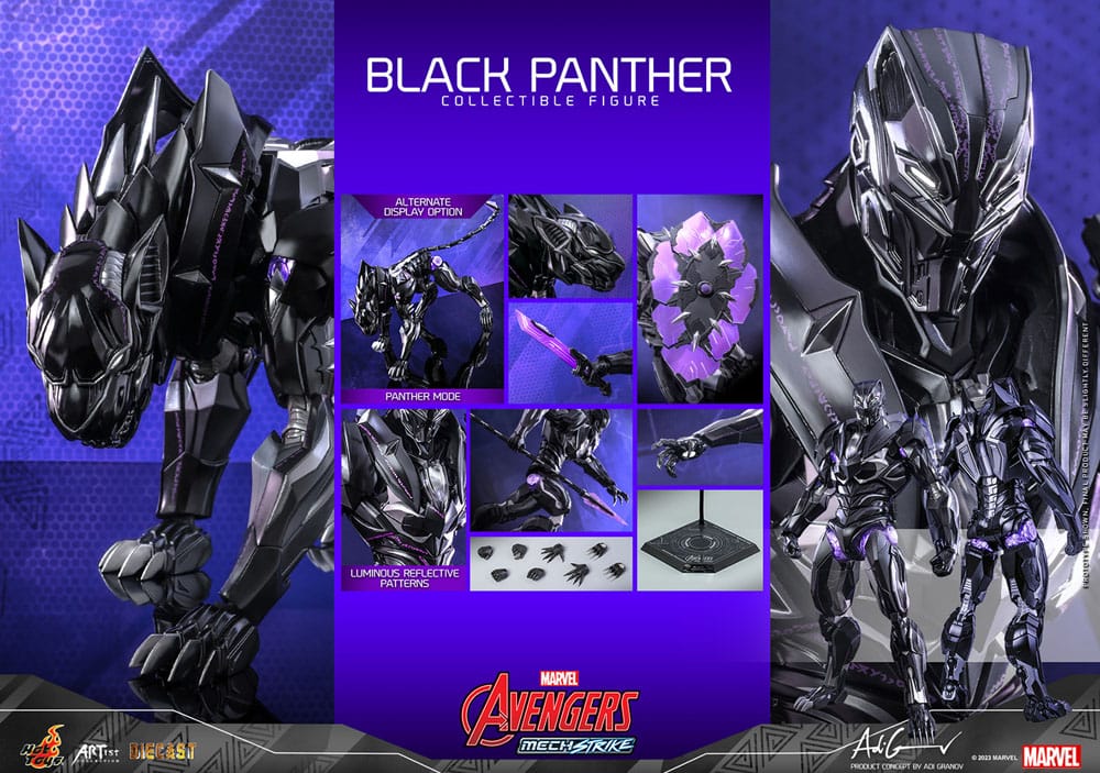 Avengers: Mech Strike Artist Collection Diecast Action – Hobby Figures