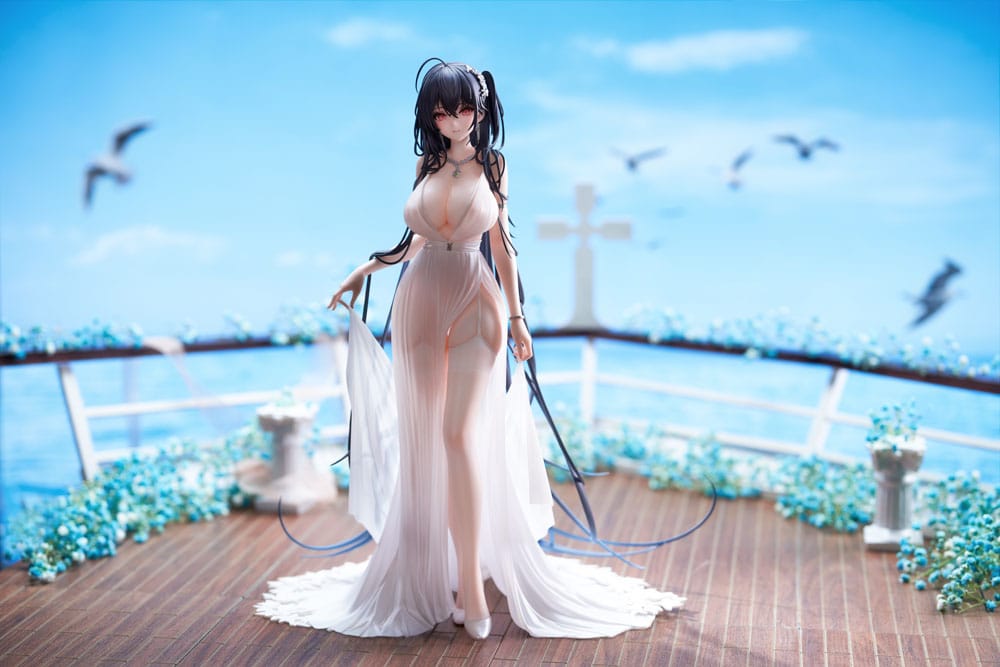 Azur Lane PVC Statue 1/6 Taiho Wedding: Temptation on the Sea Breeze Ver. Standard Edition 29cm - Scale Statue - AniGame - Hobby Figures UK