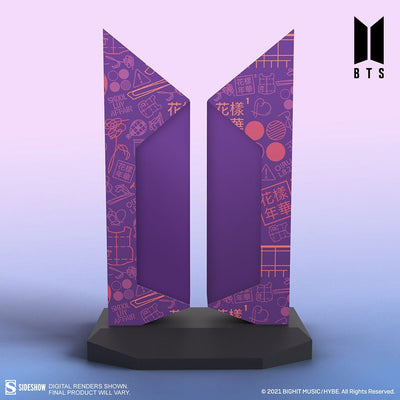 BTS Statue 7 With You Logo 18cm - Scale Statue - Sideshow Collectibles - Hobby Figures UK